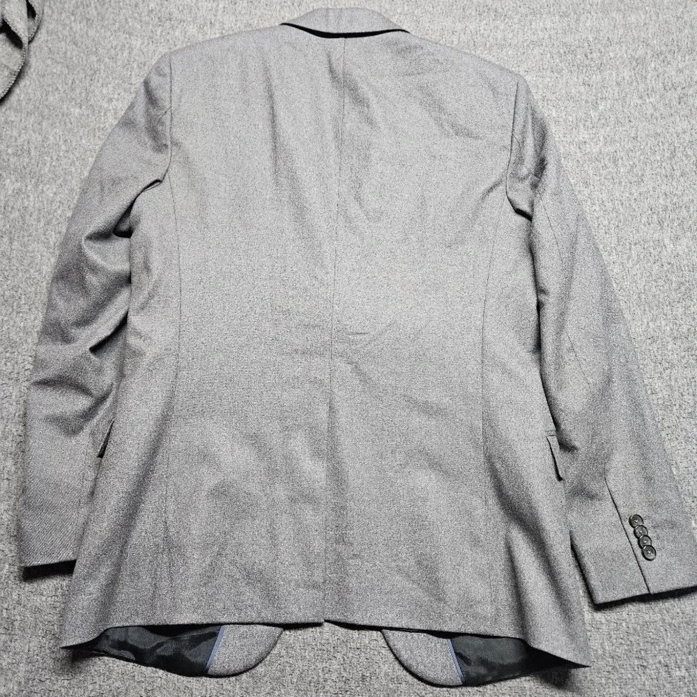 Theory Blazer Mens 40R Grey Malcolm Akron Sport Coat F0671120